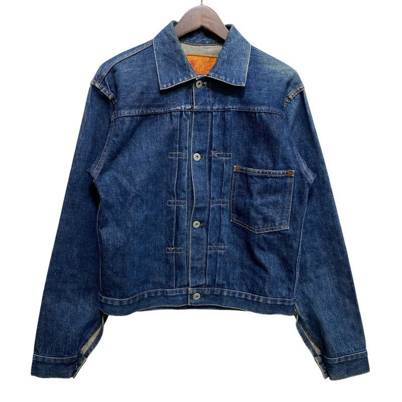 【中古品】【メンズ】 EVISU エヴィス 初期 水牛タグ 大戦モデル 90S DENIM JACKET デニム ジャケット アウター 145-260827-yn-14-izu サイズ：不明 カラー：インディゴ 万代Net店