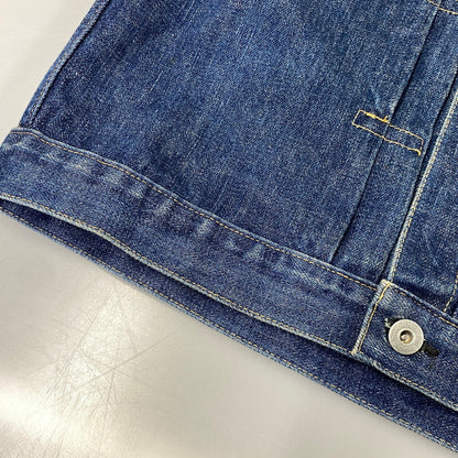 【中古品】【メンズ】 EVISU エヴィス 初期 水牛タグ 大戦モデル 90S DENIM JACKET デニム ジャケット アウター 145-260827-yn-14-izu サイズ：不明 カラー：インディゴ 万代Net店