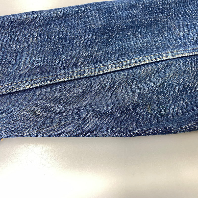 【中古品】【メンズ】 EVISU エヴィス 初期 水牛タグ 大戦モデル 90S DENIM JACKET デニム ジャケット アウター 145-260827-yn-14-izu サイズ：不明 カラー：インディゴ 万代Net店