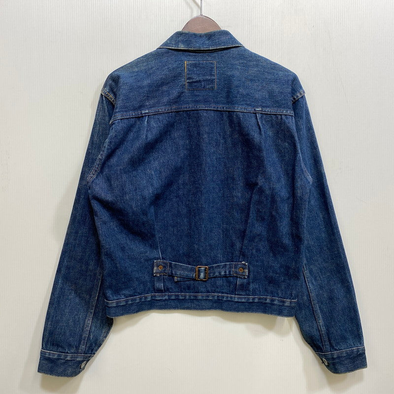 【中古品】【メンズ】 EVISU エヴィス 初期 水牛タグ 大戦モデル 90S DENIM JACKET デニム ジャケット アウター 145-260827-yn-14-izu サイズ：不明 カラー：インディゴ 万代Net店