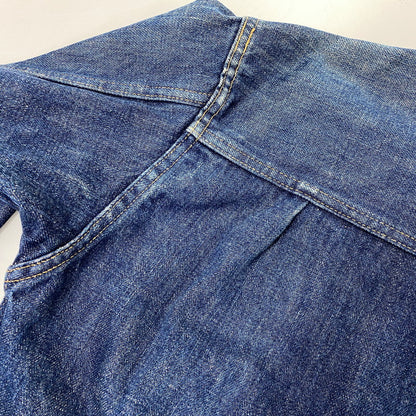 【中古品】【メンズ】 EVISU エヴィス 初期 水牛タグ 大戦モデル 90S DENIM JACKET デニム ジャケット アウター 145-260827-yn-14-izu サイズ：不明 カラー：インディゴ 万代Net店