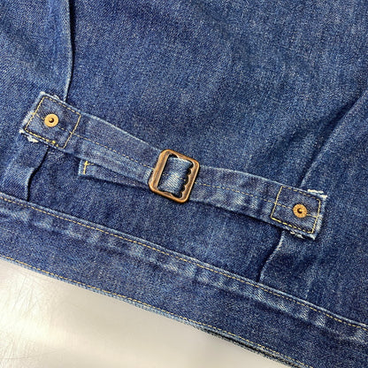 【中古品】【メンズ】 EVISU エヴィス 初期 水牛タグ 大戦モデル 90S DENIM JACKET デニム ジャケット アウター 145-260827-yn-14-izu サイズ：不明 カラー：インディゴ 万代Net店