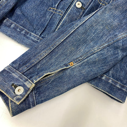 【中古品】【メンズ】 EVISU エヴィス 初期 水牛タグ 大戦モデル 90S DENIM JACKET デニム ジャケット アウター 145-260827-yn-14-izu サイズ：不明 カラー：インディゴ 万代Net店