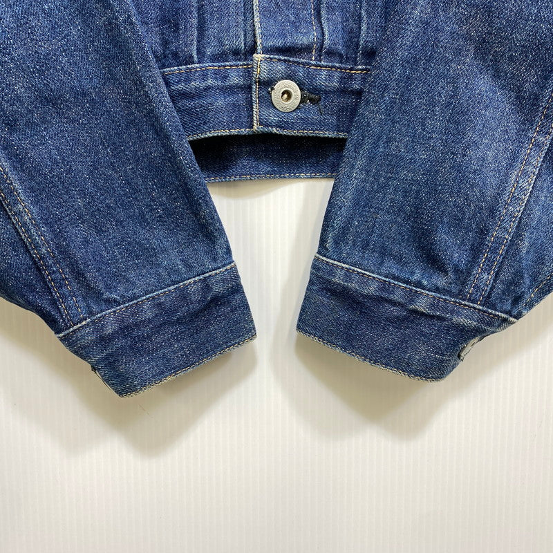 【中古品】【メンズ】 EVISU エヴィス 初期 水牛タグ 大戦モデル 90S DENIM JACKET デニム ジャケット アウター 145-260827-yn-14-izu サイズ：不明 カラー：インディゴ 万代Net店
