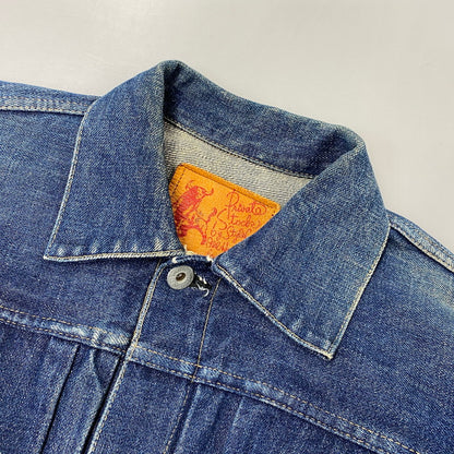 【中古品】【メンズ】 EVISU エヴィス 初期 水牛タグ 大戦モデル 90S DENIM JACKET デニム ジャケット アウター 145-260827-yn-14-izu サイズ：不明 カラー：インディゴ 万代Net店
