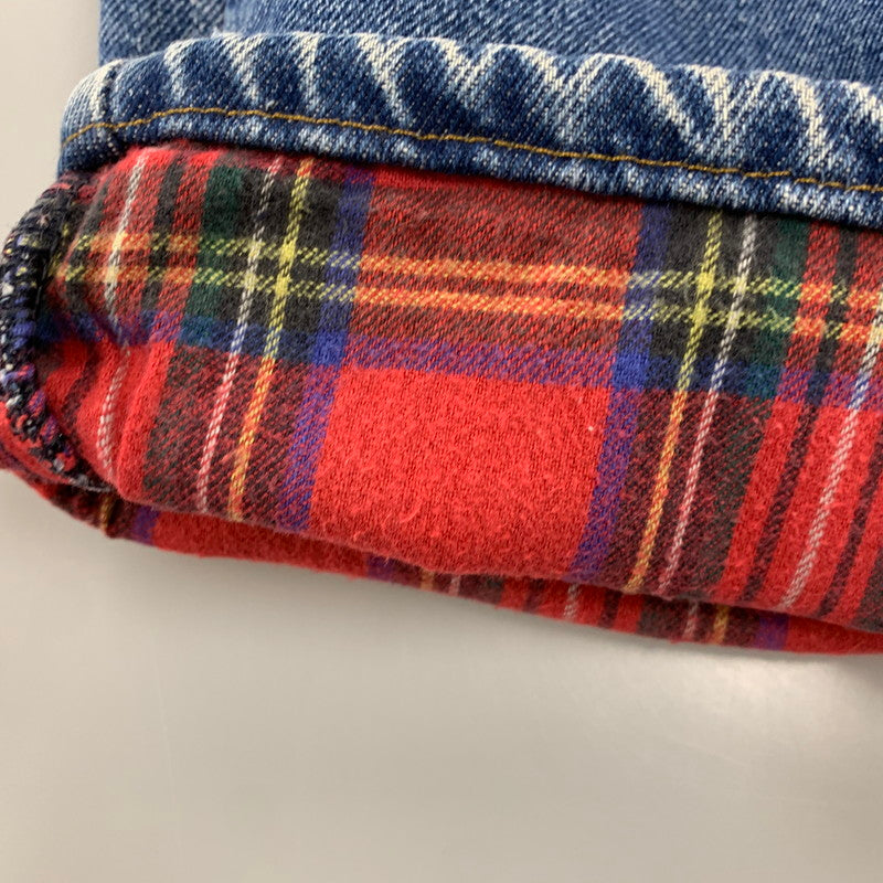 【中古品】【メンズ】 L.L.BEAN エルエルビーン FLANNEL LINER DENIM PANTS フランネルライナー デニムパンツ USA製 ジーンズ ズボン ボトムス 157-260826-ay-16-izu サイズ：32×29 カラー：インディゴ 万代Net店