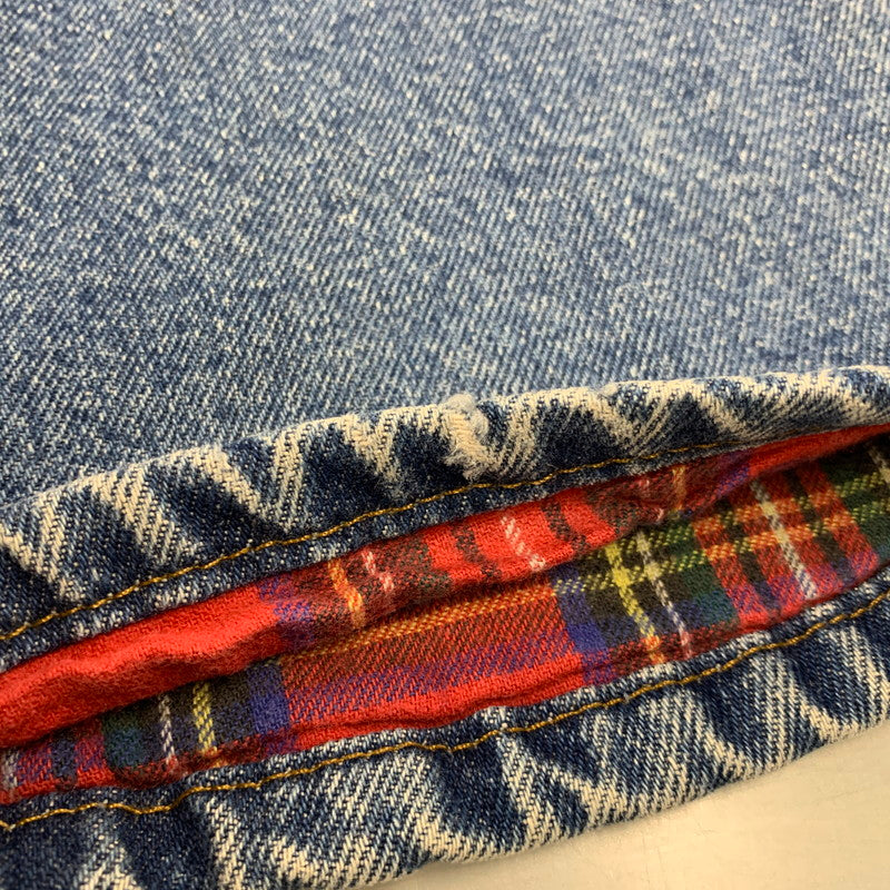 【中古品】【メンズ】 L.L.BEAN エルエルビーン FLANNEL LINER DENIM PANTS フランネルライナー デニムパンツ USA製 ジーンズ ズボン ボトムス 157-260826-ay-16-izu サイズ：32×29 カラー：インディゴ 万代Net店