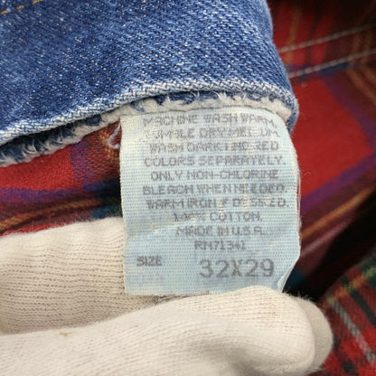【中古品】【メンズ】 L.L.BEAN エルエルビーン FLANNEL LINER DENIM PANTS フランネルライナー デニムパンツ USA製 ジーンズ ズボン ボトムス 157-260826-ay-16-izu サイズ：32×29 カラー：インディゴ 万代Net店