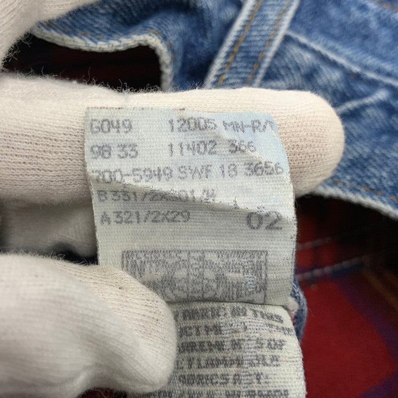 【中古品】【メンズ】 L.L.BEAN エルエルビーン FLANNEL LINER DENIM PANTS フランネルライナー デニムパンツ USA製 ジーンズ ズボン ボトムス 157-260826-ay-16-izu サイズ：32×29 カラー：インディゴ 万代Net店