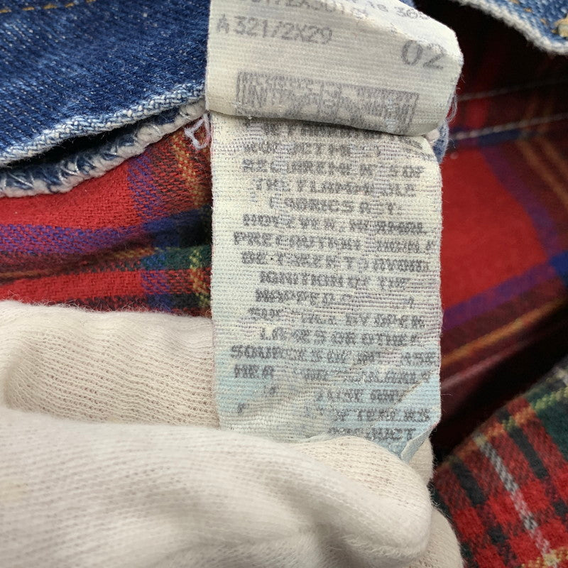 【中古品】【メンズ】 L.L.BEAN エルエルビーン FLANNEL LINER DENIM PANTS フランネルライナー デニムパンツ USA製 ジーンズ ズボン ボトムス 157-260826-ay-16-izu サイズ：32×29 カラー：インディゴ 万代Net店
