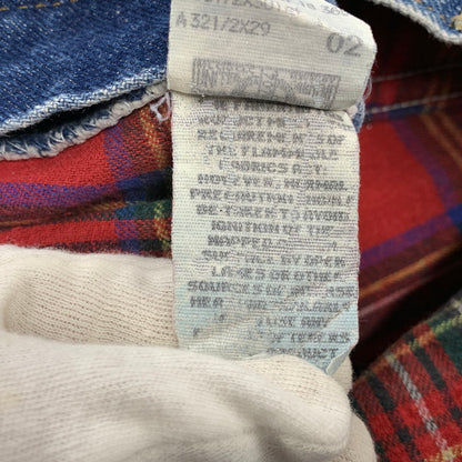 【中古品】【メンズ】 L.L.BEAN エルエルビーン FLANNEL LINER DENIM PANTS フランネルライナー デニムパンツ USA製 ジーンズ ズボン ボトムス 157-260826-ay-16-izu サイズ：32×29 カラー：インディゴ 万代Net店