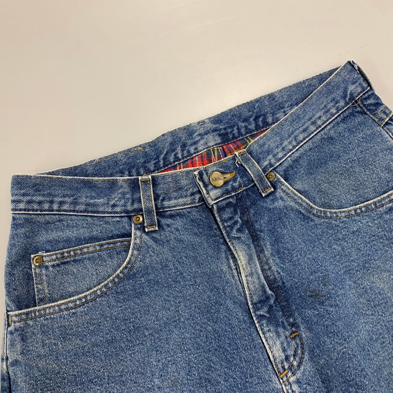 【中古品】【メンズ】 L.L.BEAN エルエルビーン FLANNEL LINER DENIM PANTS フランネルライナー デニムパンツ USA製 ジーンズ ズボン ボトムス 157-260826-ay-16-izu サイズ：32×29 カラー：インディゴ 万代Net店