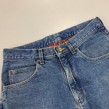【中古品】【メンズ】 L.L.BEAN エルエルビーン FLANNEL LINER DENIM PANTS フランネルライナー デニムパンツ USA製 ジーンズ ズボン ボトムス 157-260826-ay-16-izu サイズ：32×29 カラー：インディゴ 万代Net店