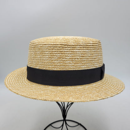 【中古品】【メンズ】 田中帽子店 UK-H047 麦わら帽子 帽子 185-260831-cs-17-izu サイズ：61cm カラー：ナチュラル 万代Net店