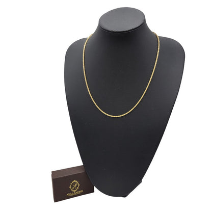 【中古品】【レディース】 AVALANCHE アヴァランチ 10KT TWISTED SPARKLE NECKLACE ツイストスパークルネックレス アクセサリー 192-260826-ay-09-izu カラー：ゴールド 万代Net店