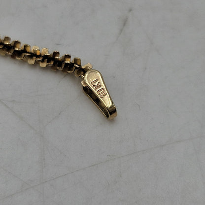 【中古品】【レディース】 AVALANCHE アヴァランチ 10KT TWISTED SPARKLE NECKLACE ツイストスパークルネックレス アクセサリー 192-260826-ay-09-izu カラー：ゴールド 万代Net店