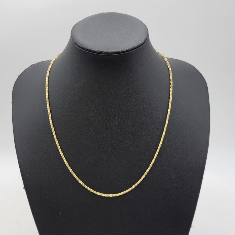 【中古品】【レディース】 AVALANCHE アヴァランチ 10KT TWISTED SPARKLE NECKLACE ツイストスパークルネックレス アクセサリー 192-260826-ay-09-izu カラー：ゴールド 万代Net店