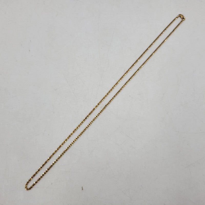 【中古品】【レディース】 AVALANCHE アヴァランチ 10KT TWISTED SPARKLE NECKLACE ツイストスパークルネックレス アクセサリー 192-260826-ay-09-izu カラー：ゴールド 万代Net店