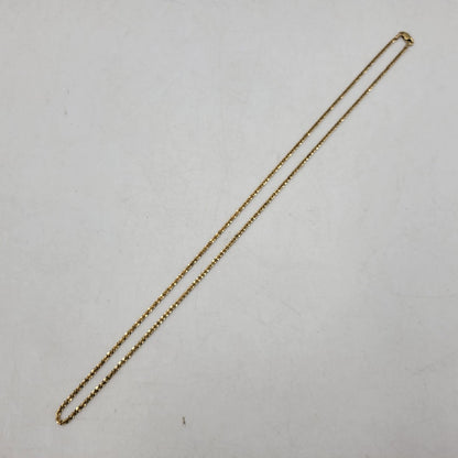 【中古品】【レディース】 AVALANCHE アヴァランチ 10KT TWISTED SPARKLE NECKLACE ツイストスパークルネックレス アクセサリー 192-260826-ay-09-izu カラー：ゴールド 万代Net店