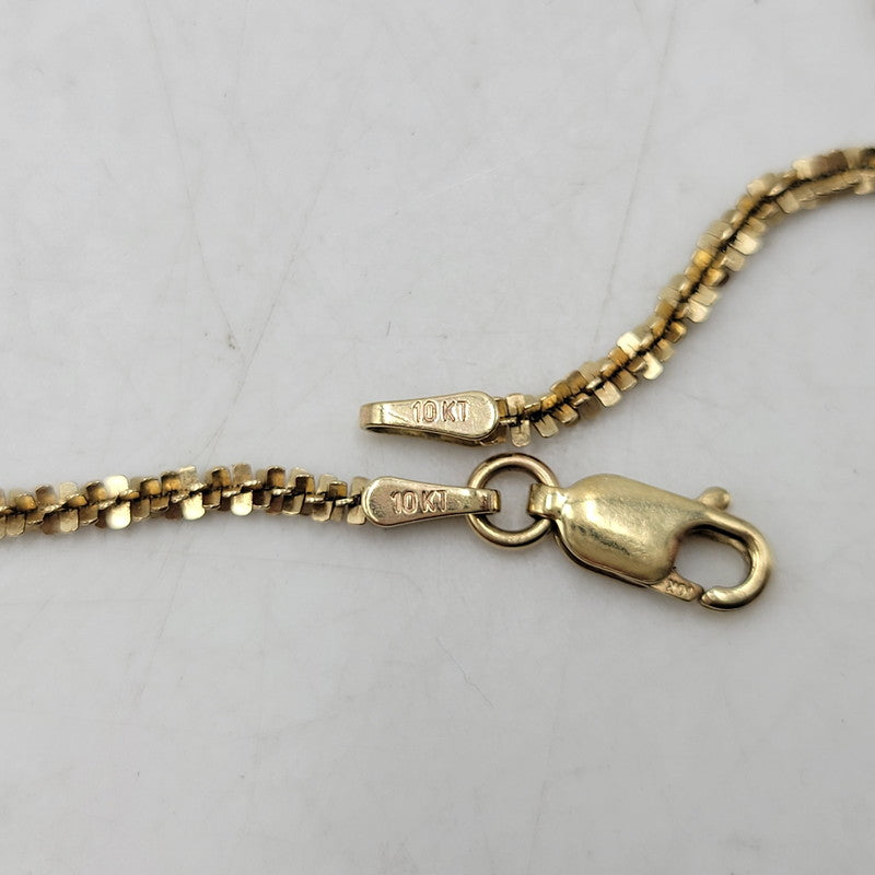 【中古品】【レディース】 AVALANCHE アヴァランチ 10KT TWISTED SPARKLE NECKLACE ツイストスパークルネックレス アクセサリー 192-260826-ay-09-izu カラー：ゴールド 万代Net店