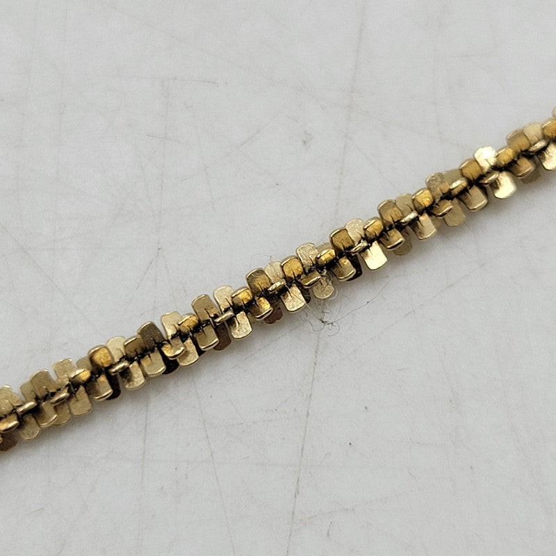【中古品】【レディース】 AVALANCHE アヴァランチ 10KT TWISTED SPARKLE NECKLACE ツイストスパークルネックレス アクセサリー 192-260826-ay-09-izu カラー：ゴールド 万代Net店