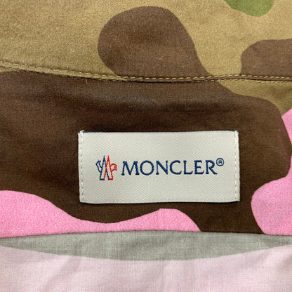 【中古品】【メンズ】 MONCLER モンクレール F10912F70500 19SS CAMICIA SHIRTS カミーチャ シャツ 半袖 トップス 141-260827-yn-02-izu サイズ：S カラー：マルチ 万代Net店