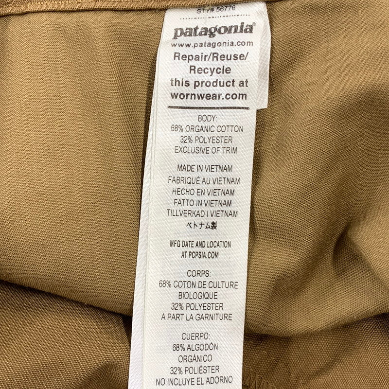 【中古品】【メンズ】 patagonia パタゴニア TWILL TRAVELER PANTS STY56776 ツイル トラベラー パンツ 155-260903-as-41-izu サイズ：M カラー：ブラウン系 万代Net店