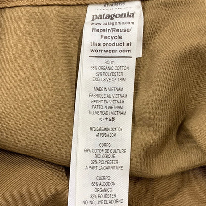 【中古品】【メンズ】 patagonia パタゴニア TWILL TRAVELER PANTS STY56776 ツイル トラベラー パンツ 155-260903-as-41-izu サイズ：M カラー：ブラウン系 万代Net店