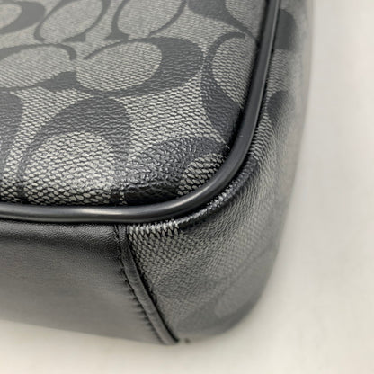 【中古品】【メンズ/レディース】 COACH コーチ F54788 シグネチャー PVC SHOULDER BAG ショルダー バッグ カバン 鞄 188-260827-cs-25-izu カラー：ブラック 万代Net店