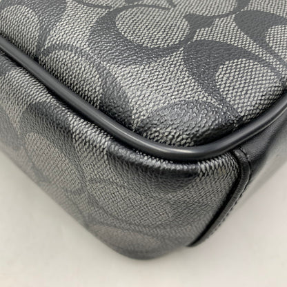 【中古品】【メンズ/レディース】 COACH コーチ F54788 シグネチャー PVC SHOULDER BAG ショルダー バッグ カバン 鞄 188-260827-cs-25-izu カラー：ブラック 万代Net店