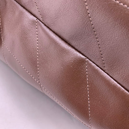 【中古品】【レディース】 COACH コーチ CCZ81 エヴリン ラージ ショルダー バッグ・キルティング カバン 鞄 188-260827-cs-24-izu カラー：シルバー×メープル 万代Net店