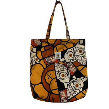 【中古品】【メンズ/レディース】 A BATHING APE アベイシングエイプ KAWS MILO TOTE BAG カウズ マイロ トート バッグ カバン 鞄 188-260910-cs-16-izu カラー：マルチ 万代Net店