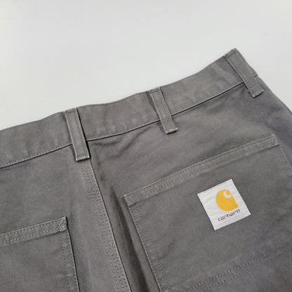 【中古品】【メンズ】 CARHARTT WIP カーハート ダブリューアイピー I031497 SINGLE LNEE PANT シングル ニー パンツ ズボン ボトムス 153-260906-ya-07-izu サイズ：32×32 カラー：グレー 万代Net店