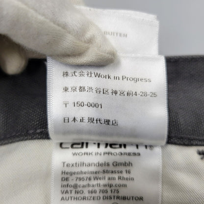 【中古品】【メンズ】 CARHARTT WIP カーハート ダブリューアイピー I031497 SINGLE LNEE PANT シングル ニー パンツ ズボン ボトムス 153-260906-ya-07-izu サイズ：32×32 カラー：グレー 万代Net店