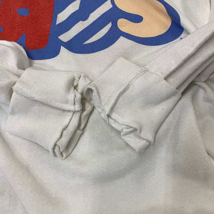 【中古品】【メンズ】 A BATHING APE アベイシングエイプ BAPE "RUS" TEE Tシャツトップス 長袖 142-261006-sm-12-izu サイズ：L カラー：ホワイト 万代Net店