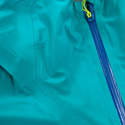 【中古品】【メンズ】 PATAGONIA パタゴニア 85140SP24 24SS BOULDER FORK RAIN JACKET ボルダー フォーク レイン ジャケット アウター 144-260827-cs-11-izu サイズ：M カラー：ブルー系×グリーン 万代Net店