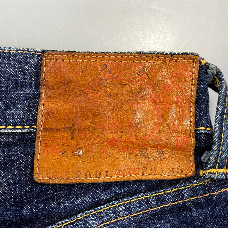【中古品】【メンズ】 EVISU エヴィス LOT.2001 DENIM PANTS デニム パンツ ボトムス 156-260829-kh-04-izu サイズ：29×35 カラー：インディゴ 万代Net店