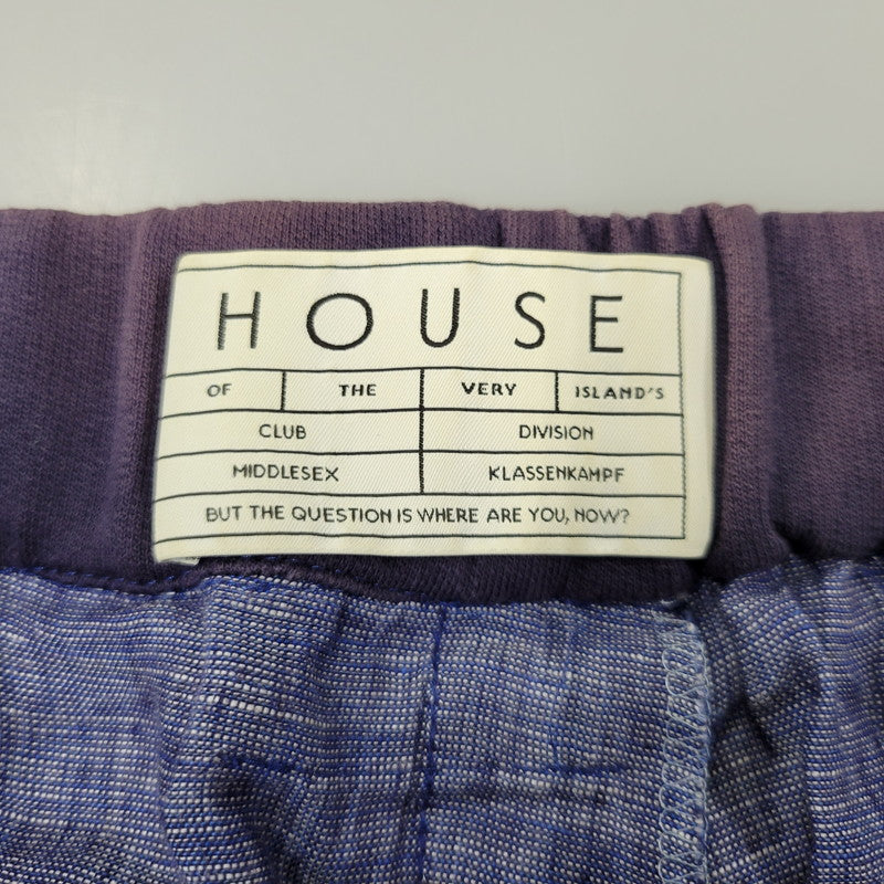 【中古品】【メンズ】 HOUSE OF THE VERY ISLAND'S ハウスオブザベリーアイランズ LINEN SET-UP リネン セットアップ 140-260906-ya-12-izu サイズ：M カラー：ブルー 万代Net店