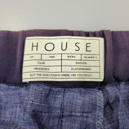 【中古品】【メンズ】 HOUSE OF THE VERY ISLAND'S ハウスオブザベリーアイランズ LINEN SET-UP リネン セットアップ 140-260906-ya-12-izu サイズ：M カラー：ブルー 万代Net店