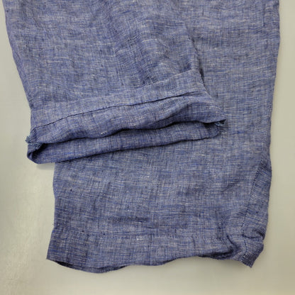 【中古品】【メンズ】 HOUSE OF THE VERY ISLAND'S ハウスオブザベリーアイランズ LINEN SET-UP リネン セットアップ 140-260906-ya-12-izu サイズ：M カラー：ブルー 万代Net店