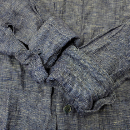 【中古品】【メンズ】 HOUSE OF THE VERY ISLAND'S ハウスオブザベリーアイランズ LINEN SET-UP リネン セットアップ 140-260906-ya-12-izu サイズ：M カラー：ブルー 万代Net店