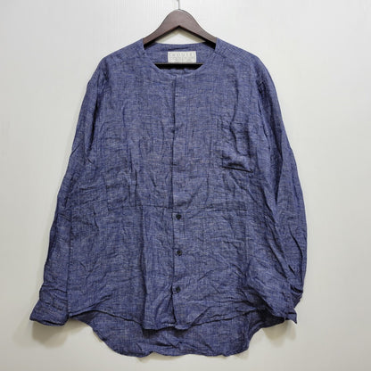 【中古品】【メンズ】 HOUSE OF THE VERY ISLAND'S ハウスオブザベリーアイランズ LINEN SET-UP リネン セットアップ 140-260906-ya-12-izu サイズ：M カラー：ブルー 万代Net店