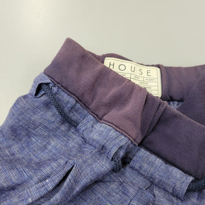 【中古品】【メンズ】 HOUSE OF THE VERY ISLAND'S ハウスオブザベリーアイランズ LINEN SET-UP リネン セットアップ 140-260906-ya-12-izu サイズ：M カラー：ブルー 万代Net店