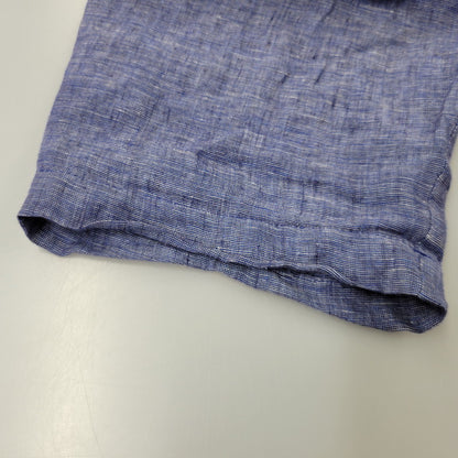 【中古品】【メンズ】 HOUSE OF THE VERY ISLAND'S ハウスオブザベリーアイランズ LINEN SET-UP リネン セットアップ 140-260906-ya-12-izu サイズ：M カラー：ブルー 万代Net店