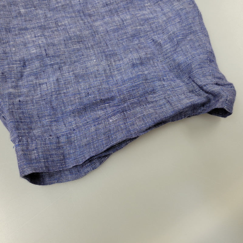 【中古品】【メンズ】 HOUSE OF THE VERY ISLAND'S ハウスオブザベリーアイランズ LINEN SET-UP リネン セットアップ 140-260906-ya-12-izu サイズ：M カラー：ブルー 万代Net店
