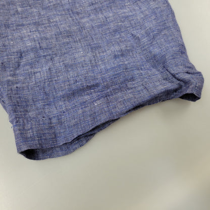 【中古品】【メンズ】 HOUSE OF THE VERY ISLAND'S ハウスオブザベリーアイランズ LINEN SET-UP リネン セットアップ 140-260906-ya-12-izu サイズ：M カラー：ブルー 万代Net店