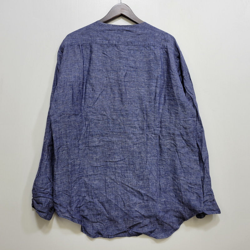 【中古品】【メンズ】 HOUSE OF THE VERY ISLAND'S ハウスオブザベリーアイランズ LINEN SET-UP リネン セットアップ 140-260906-ya-12-izu サイズ：M カラー：ブルー 万代Net店