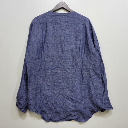 【中古品】【メンズ】 HOUSE OF THE VERY ISLAND'S ハウスオブザベリーアイランズ LINEN SET-UP リネン セットアップ 140-260906-ya-12-izu サイズ：M カラー：ブルー 万代Net店