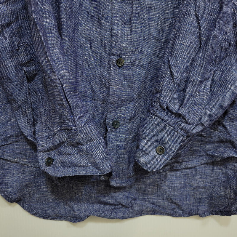 【中古品】【メンズ】 HOUSE OF THE VERY ISLAND'S ハウスオブザベリーアイランズ LINEN SET-UP リネン セットアップ 140-260906-ya-12-izu サイズ：M カラー：ブルー 万代Net店
