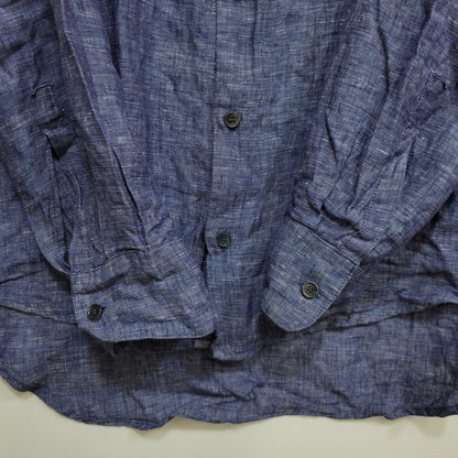 【中古品】【メンズ】 HOUSE OF THE VERY ISLAND'S ハウスオブザベリーアイランズ LINEN SET-UP リネン セットアップ 140-260906-ya-12-izu サイズ：M カラー：ブルー 万代Net店